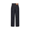 THE BLUE COTTON DENIM PANTS